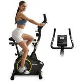 Zipro Boost Gold Magnetischer Heimtrainer |LCD-Display | Fitnessrad 8 Widerstandsstufen schwarz|gelb NO SIZE