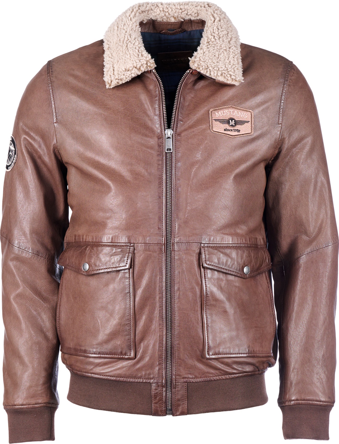 Mustang M232-99, Lederjacke - Braun - M