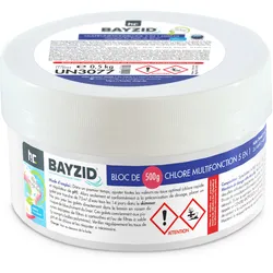 4 x 500 g BAYZID® Multiblock 5in1 für Pools