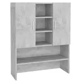 vidaXL Waschmaschinenschrank Betongrau 70,5x25,5x90 Cm vidaXL