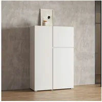 INOSIGN Highboard Metric, Breite 92cm, moderne grifflose Hochkommode 3