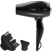 GAMA ITALY PROFESSIONAL gh0301 Haartrockner Föhn ,Schwarz