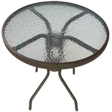 dasmöbelwerk Gartentisch Ø 60 x 70 cm Braun