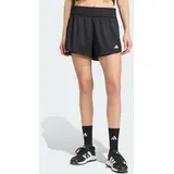 adidas Pacer Essentials Knit High-Rise Shorts Black 2XS 3 Zoll