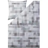 ESTELLA Mako-Satin-Bettwäsche Cyrillo, Farbe 7519-532/salbei 135x200 cm + 80x80 cm