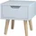 Hti-Living Nachtschrank Thekla 29,7 x 45 x 29,7 cm Weiß