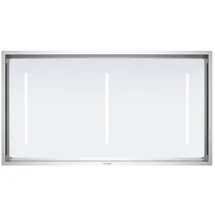 Klarstein LuxeAir Inselhaube 110 cm Silber