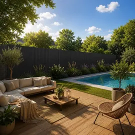 Sekey  Sichtschutzmatte PVC 160 x 500 cm Anthrazit