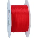 Präsent Geschenkband Four Seasons seidenmatt rot 10,0 mm x 25,0 m