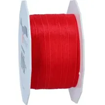 Präsent Geschenkband Four Seasons seidenmatt rot 10,0 mm x 25,0 m