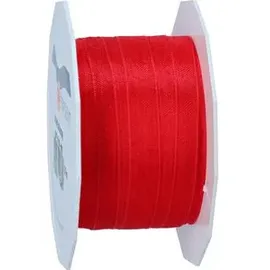 Präsent Geschenkband Four Seasons seidenmatt rot 10,0 mm x 25,0 m