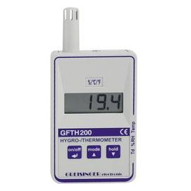 Greisinger GFTH 200 Luftfeuchtemessgerät (Hygrometer) 0 rF 100 rF Taupunkt-/Schimmelwarnanzeige