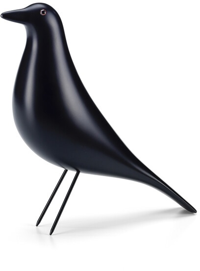 Vitra Dekorationsobjekt Eames House Bird schwarz, Designer Charles & Ray Eames, 27.5x27.8x8.5 cm