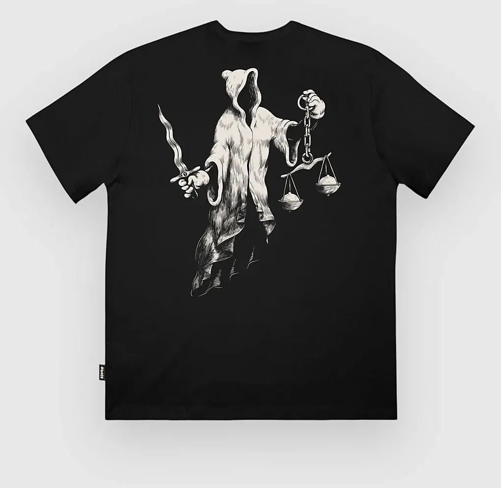 The Dudes Justits Classic T-Shirt black Gr. XL