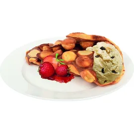 Clatronic WA 3772 Waffelautomat silber