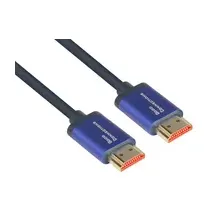 Good Connections HDMI-Kabel 2.1 Männlich 1 m Blau