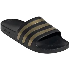 adidas Adilette Aqua Core Black / Gold Metallic / Core Black 47