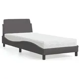 vidaXL Dover 90 x 190 cm Grau