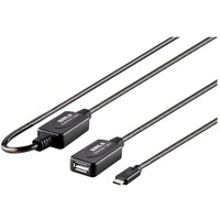 Renkforce USB-Kabel USB 2.0 USB-C® Stecker, USB-A Buchse 15.00m