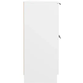 vidaXL Sideboard Weiß 60x30x70 cm Holzwerkstoff