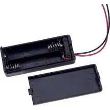 TRU Components SBH421-1AS Batteriehalter 2x Micro (AAA) Kabel