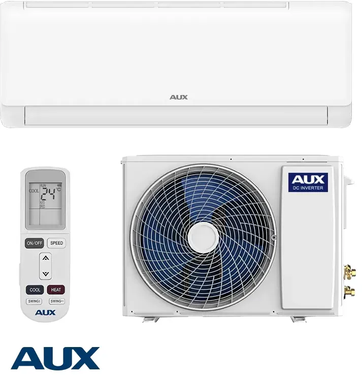 AUX New-Q Inverter-Klimaanlage ASW-H12C5B4/QCR3DI-C0 12.000 BTU, Wi-Fi Ready, R32, A++/A+