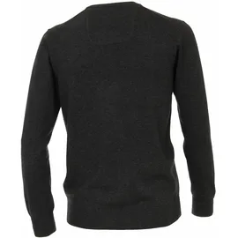 CasaModa V-Ausschnitt-Pullover grau XXL