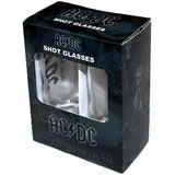 AC/DC Have A Drink On Me Unisex Schnapsglas-Set klar Glas Alkohol & Party, Band-Merch, Bands