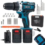 smartprint Akkuschrauber inkl. 2 x 2,0 Ah + Koffer