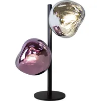 ECO-Light Tischleuchte »Canopus«, 2x E14 schwarz / weiß /