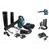 Makita DUB 363 PM2V inkl. 2 x 4,0 Ah + Doppelladegerät