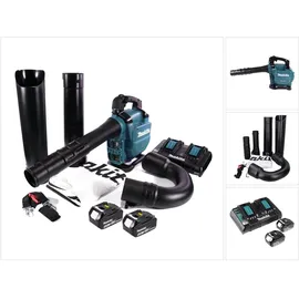 Makita DUB 363 PM2V inkl. 2 x 4,0 Ah + Doppelladegerät