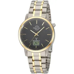 Master Time MTGT-10753-21M Funkuhr für Herren Titan Bicolor