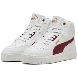 Puma Shuffle Downtown Mid Damen Weiß/Rot/Gold 37