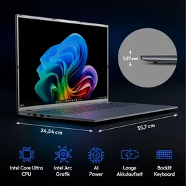 Medion SPRCHRGD 16 S1 OLED Intel Core Ultra 9 288V 32 GB RAM 2 TB SSD Win11 Home