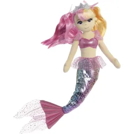aurora toys Aurora World 33235 - Sea Sparkles Pastellmeer Plüsch, 46 cm, Rose