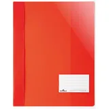 Durable Schnellhefter A4 überbreit rot 25 St.