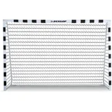 Dunlop Fußballtor Schwarz/Weiß 300 x 200 x 90 cm