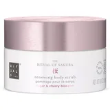 RITUALS Body Scrub The Ritual of Sakura – Körperpeeling mit Zucker, Kirschblüten, Reismilch und Jojobaöl – 91% Inhaltsstoffe natürlichen Ursprungs – 250 g