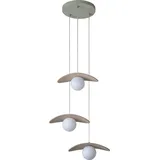 Osram Decor Pearl 3-flg. 34 cm rund/beige