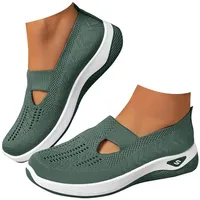 Generisch Damen Schuhe,Orthopädische Schuhe Damen, Walkingschuhe Sommerschuhe Sommer Weite H Damenschuhe Breite Füße Leicht Barfußschuhe Barfussschuhe Atmungsaktive Und Laufschuhe - 40 EU