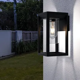 GLOBO Wand Lampe ALU (inkl. LED) schwarz