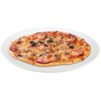 BURI Teller 12x Luminarc Geschirr Pizzateller ø 32cm Weiß Rund Tisch Küche Speisen weiß