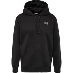 hummel Court Cotton Hoodie Herren - schwarz-M