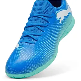 Puma Future 7 Play IT hyperlink blue/mint/puma white 44