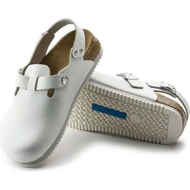 Birkenstock Tokio Super Grip, Naturleder, weiß, Weite normal - 38