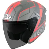 KYT NF-J Visier One Size grau