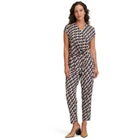 Betty Barclay Jumpsuit mit überschnittenen Ärmeln Dark Blue/Beige,42 - 42