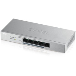 Zyxel Switch 5-Port Gigabit Ethernet 4-Port PoE+ 60W Web managed lüfterlos