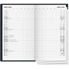 Glocken Faltkalender mehrfarbig 2026